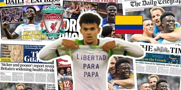 Luis Díaz salvó al Liverpool, exigió la libertad de su padre y la prensa inglesa reaccionó.