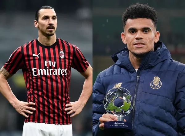 Luis Díaz se convirtió en la pesadilla post halloween para el AC Milan y opacó con méritos de sobra al sueco Zlatan Ibrahimović.