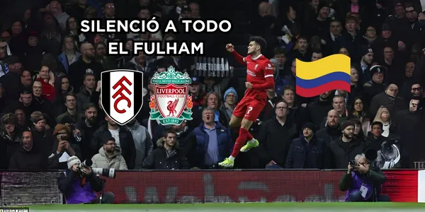 Luis Díaz se reportó con un golazo en el Liverpool contra el Fulham