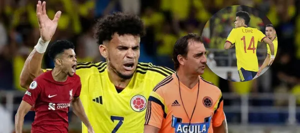 Luis Díaz sigue en deuda con la selección Colombia en comparación a lo que hace en Liverpool