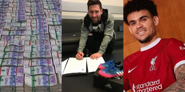 Luis Díaz sigue los pasos del argentino Lionel Messi con Adidas.