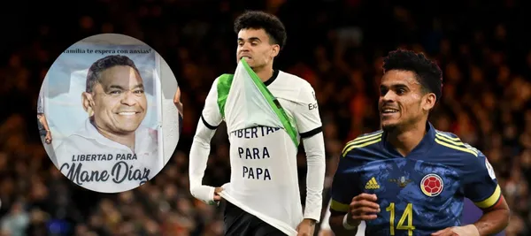 Luis Díaz sigue en vilo sobre el secuestro de su padre en Colombia