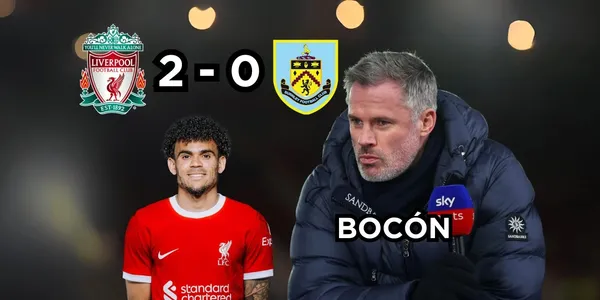 Luis Díaz silenció a Jamie Carragher quien antes lo criticó en el Liverpool.