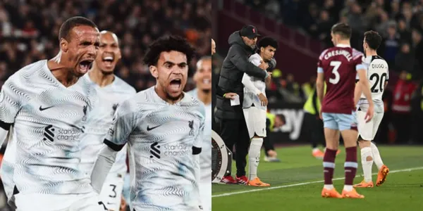 Luis Díaz suma tres partidos jugados con el Liverpool, va tomando confianza y el Liverpool se lo reconoce.