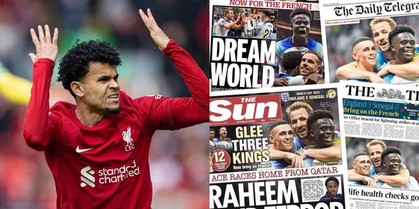 Luis Díaz sumó minutos con el Liverpool contra el Nottingham Forest.