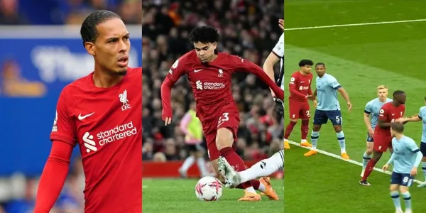 Luis Díaz sumó minutos nuevamente con el Liverpool.