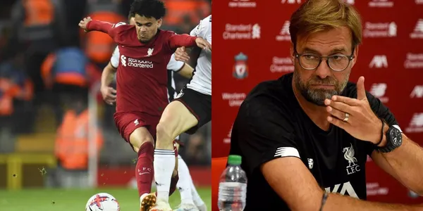 Luis Díaz sumó su quinto partido seguido con el Liverpool tras volver de la lesión que lo tenía afuera de las canchas.