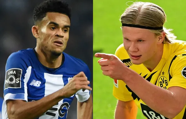 Luis Díaz tiene muchas posibilidades de llegar a compartir el camerino con el destacado delantero centro Erling Haaland.