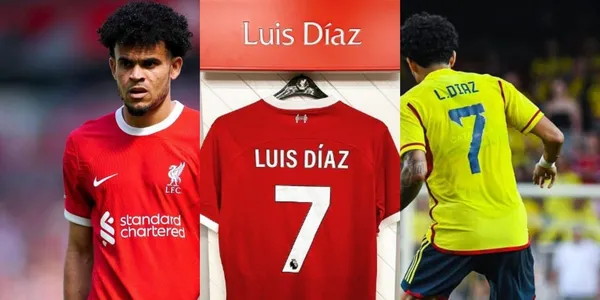 Luis Díaz tiene nuevo número y camiseta en el Liverpool de Inglaterra.