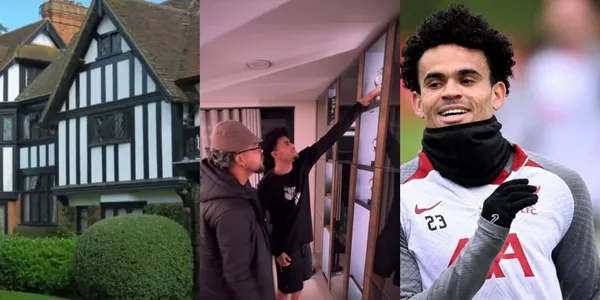 Luis Díaz tiene una gran propiedad en Inglaterra donde posee un lugar especial dentro de su mansión.