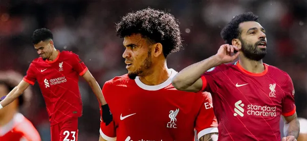 Luis Díaz tuvo mal partido y Klopp reveló lo que hará con Salah en el Liverpool