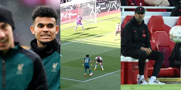 Luis Díaz tuvo que iniciar desde el banco de suplentes en el último juego del Liverpool por la Premier League de Inglaterra 2022-2023.
