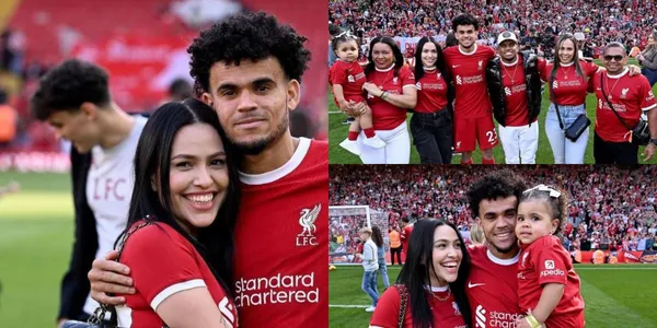 Luis Díaz tuvo un emotivo gesto con su familia en Liverpool.