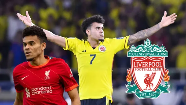 Luis Díaz viene de jugar los dos partidos amistosos de la selección Colombia (Fotos: The Liverpool Offside,