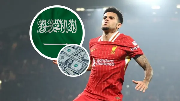 Luis Díaz y atención a los grandes compañeros que tendrá en su nuevo club Foto: LFC y Pexels