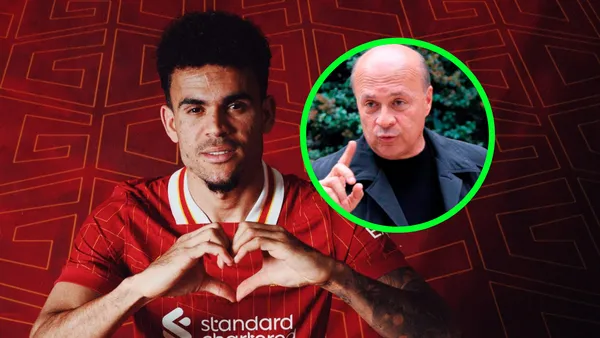 Luis Díaz y Carlos Antonio Vélez Foto: LFC y RCN radio