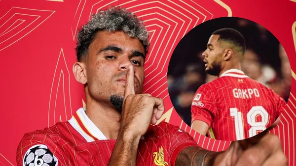 Luis Díaz y Cody Gakpo. Foto: redes de Luis Díaz y Cody Gakpo.