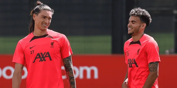 Luis Díaz y Darwin Núñez potenciaron su amistad con este video en redes sociales.