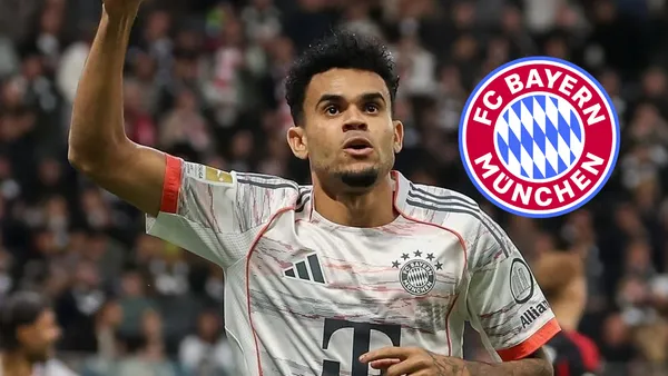Luis Díaz y el jugador del Bayern que anhela compartir con el en campo Foto: FC Bayern, Escudoteca
