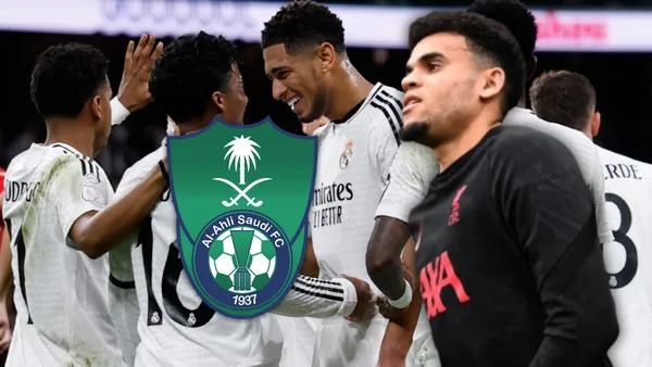 Luis Díaz y el sorpresivo compañero que tendría en su nuevo club Foto: Real Madrid, Luis Díaz y Escudoteca