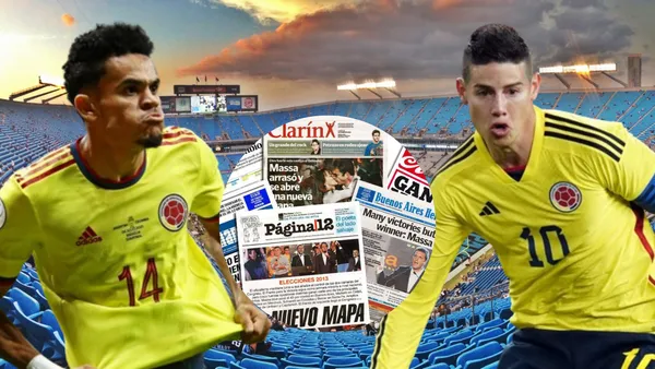 Luis Díaz y James Rodríguez (Foto tomada de: Charlotte Got a Lot/Transfermarkt)