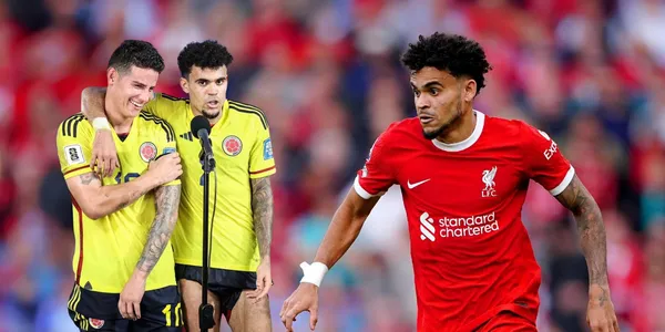 Luis Díaz y James Rodríguez son dos referentes de la Selección Colombia