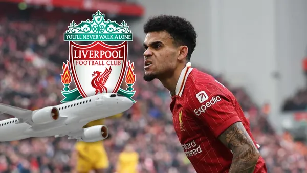 Luis Díaz y los rumores sobre su salida del Liverpool por cuenta de este club Foto: LFC, Luis Díaz