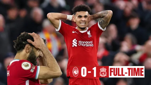 Luis Díaz y Mohamed Salah con Liverpool- Fotos: Noticias Caracol, redes Liverpool y Soy Fútbol