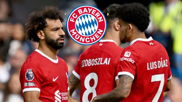 Luis Díaz y Mohamed Salah del Liverpool- Fotos: Semana, Wikipedia