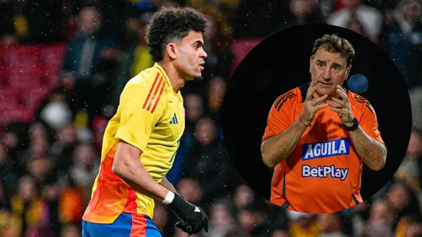 Luis Díaz y Néstor Lorenzo. Foto: redes de Luis Díaz y Néstor Lorenzo.