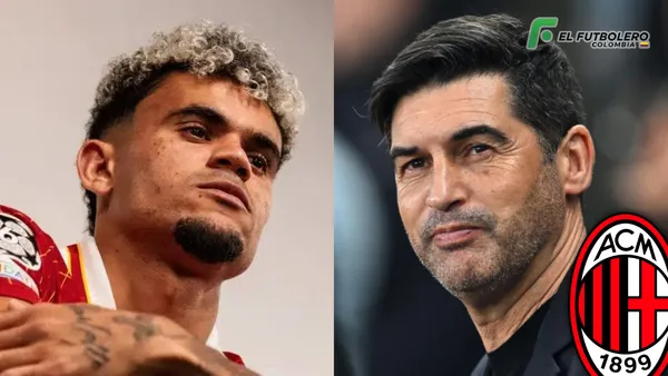 Luis Díaz y Paulo Fonseca Foto: RFI, Escudoreca PN y LFC