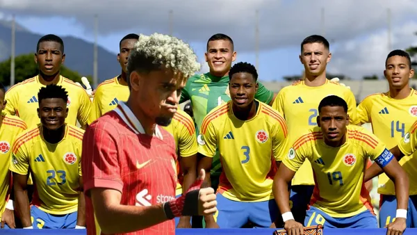 Luis Díaz y Selección Colombia Sub 20 Foto: LFC y FCF Selección Colombia