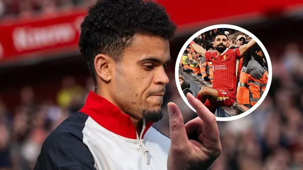 Luis Díaz y su insignificante renovación frente a la de Salah Foto: LFC, Luis Díaz y Pexels