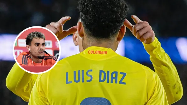 Luis Díaz y su respuesta sobre sus conversaciones con James Rodríguez tras la llegada al Bayern Foto: Luis Díaz y FC Bayern