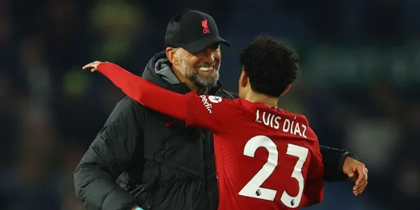 Luis Díaz ya suma seis partidos jugados con el Liverpool desde que regresó de su lesión en la rodilla.