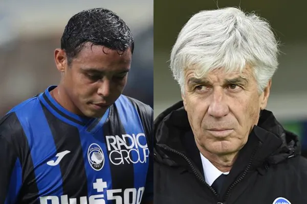Luis Muriel cometió un grave error en el Atalanta y eso lo pone en duda con su entrenador Gian Piero Gasperini.
