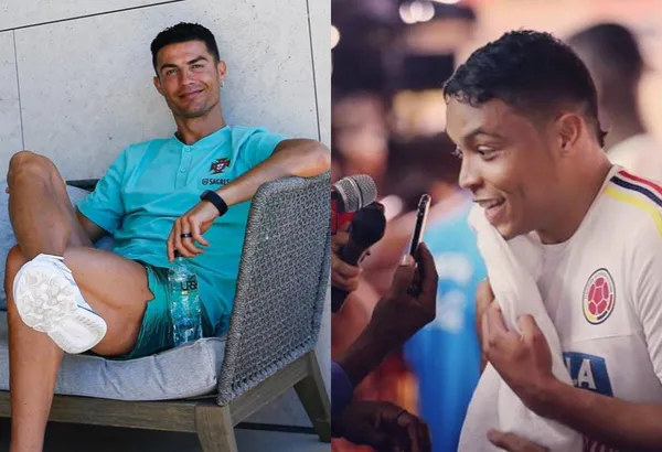 Luis Muriel en Italia se da un lujo a lo Cristiano Ronaldo.