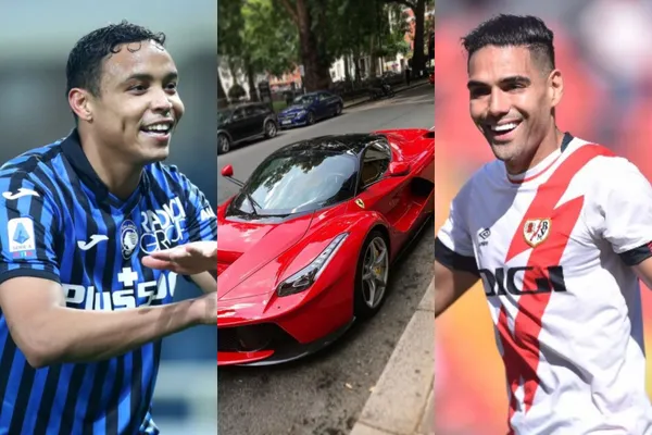 Luis Muriel presume un Ferrari y Radamel Falcao le da una lección de humildad con el auto que usa, en el vídeo que tienes abajo descubrirás la diferencia entre Falcao y Muriel en temas de autos ⬇️⬇️⬇️