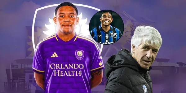 Luis Muriel se fue a la MLS. Foto tomada del Twitter Fabrizio Romano, Gol Caracol y Noticias RCN.