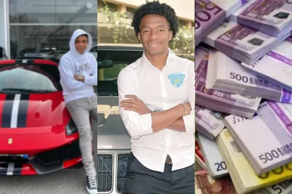Luis Muriel tiene un lujoso Ferrari que podría costar $ 450 mil dólares en Italia