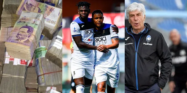 Luis Muriel y Duván Zapata no dan buenas noticias desde el Atalanta de Italia.