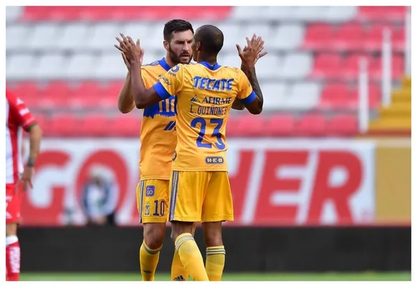 Luis Quiñones se lució en la Liga MX y Gignac decidió hacerlo público en Instagram