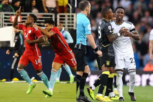 Luis Sinisterra brilló con la Selección Colombia, pero en Inglaterra pasó un mal rato, fue incluso regañado por su entrenador.