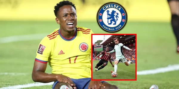 Luis Sinisterra tras estar con la Selección Colombia vio minutos contra el Chelsea en Inglaterra.