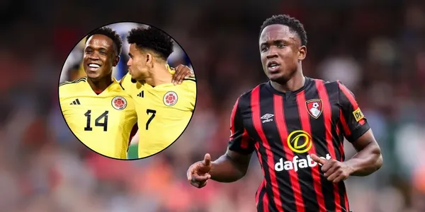 Luis Sinisterra jugador del Bournemouth y la Selección Colombia