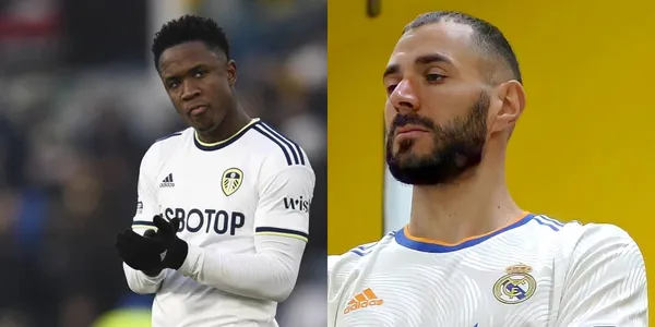 Luis Sinisterra no la pasa nada bien en el Leeds United de Inglaterra.