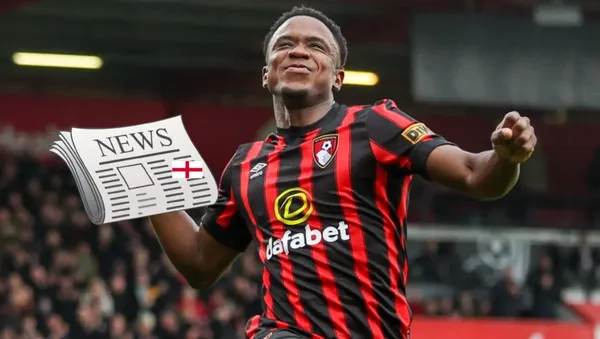 Luis Sinisterra perdió con el Bournemouth. FOTO: Noticias RCN