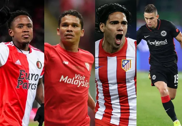 Luis Sinisterra tendrá participación en la Conference League y Santos Borré hará lo mismo en Europa League con el Eintracht Frankfurt.