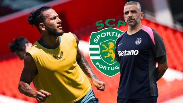 Luis Suárez y su nuevo destino, por confirmarse en Portugal Foto: CD Almería y Sporting de Lisboa