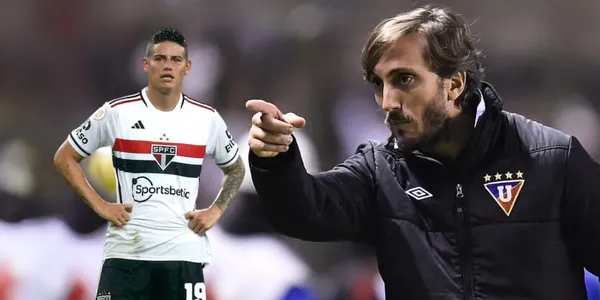 Luis Zubeldía es el nuevo DT de James Rodríguez en el Sao Paulo